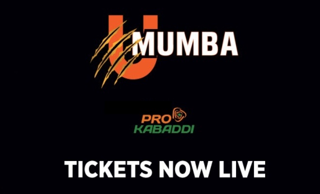 U Mumba Mumbai Pro Kabaddi Ticket Booking