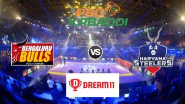 Bengaluru Bulls vs Haryana Steelers Dream11 Team Match 36 Pro Kabaddi 2019