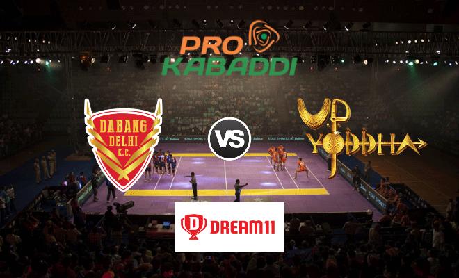 Dabang Delhi vs UP Yoddha Dream11 Team Prediction Match 59 Pro Kabaddi 2019