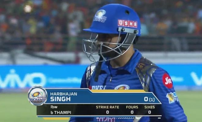 Harbhajan Singh Most Ducks in IPL