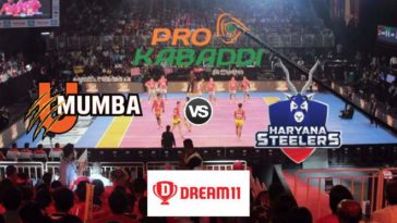 U Mumba vs Haryana Steelers Dream11 Team Match 49 Pro Kabaddi 2019