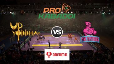 UP Yoddha vs Jaipur Pink Panthers Dream11 Team Match 50 Pro Kabaddi 2019