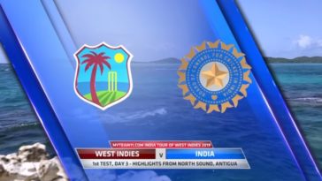 VIDEO Highlights WI vs IND 1st Test Day 3 India Tour of West Indies 2019