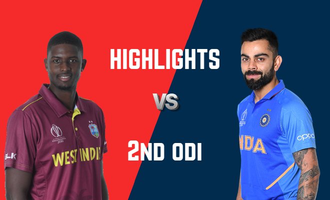 VIDEO Highlights West Indies vs India 2nd ODI India Tour of West Indies 2019