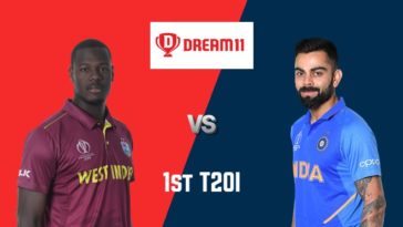 WI vs IND Dream11 Team 1st T20I India Tour of West Indies 2019