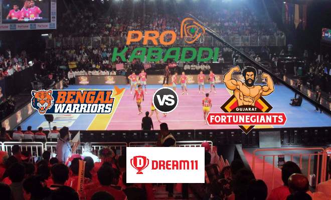 Bengal Warriors vs Gujarat Fortunegiants Dream11 Team Prediction Match 78 Pro Kabaddi 2019