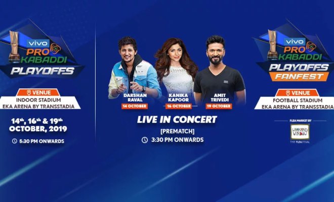 Pro Kabaddi 2019 Playoffs and Final Ticket Booking