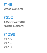 UP Yoddha Greater Noida Pro Kabaddi 2019 Price List