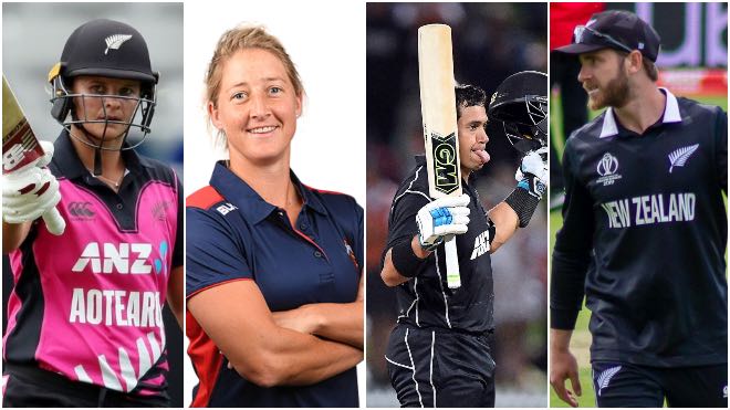 Kane Williamson, Sophie Devine, Suzie Bates and Ross Taylor won New Zealand limited-overs awards