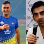 On what basis can MS Dhoni be Selected Gautam Gambhir if IPL 2020 doesnt happen