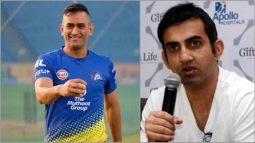 On what basis can MS Dhoni be Selected Gautam Gambhir if IPL 2020 doesnt happen