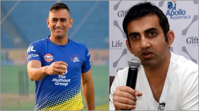 On what basis can MS Dhoni be Selected Gautam Gambhir if IPL 2020 doesnt happen