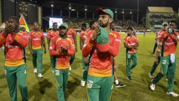 Guyana Amazon Warriors (GAW) announced local players retention for CPL 2020