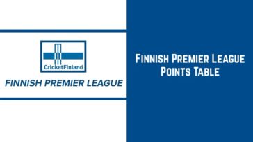 Finnish Premier League T20 2020 Points Table and Standings