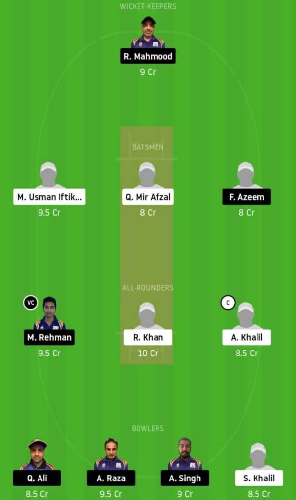 Match 18 ALZ vs SIG dream11 team prediction, playing xi, top picks, captain and vice-captain