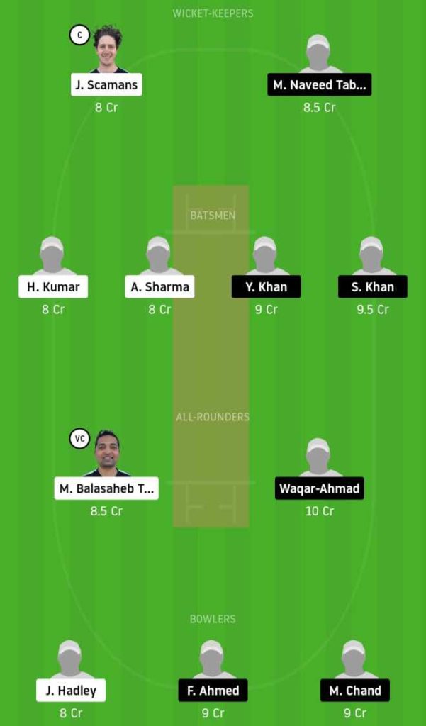 Match 4 ECC vs OCC Dream11 Team Prediction, Playing XI, Top Picks, Captain and Vice-captain