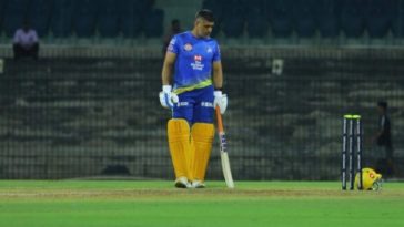 CSK skipper MS Dhoni hits nets in Ranchi ahead of IPL 2020