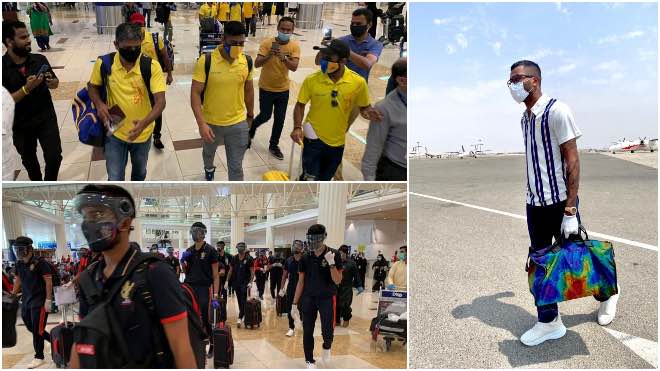 In Photos: MI, CSK and RCB reached UAE for IPL 2020