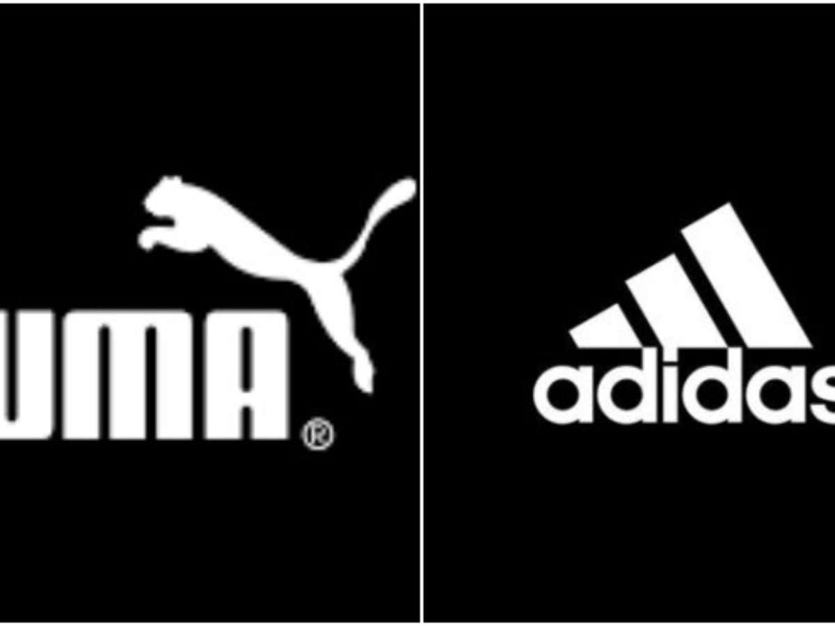 Суворов адидас. Puma логотип. Адидас или Пума. Adidas Puma. Nike adidas или Puma.