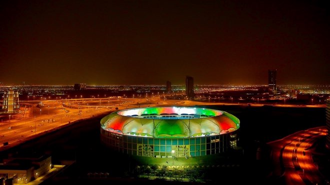 Dubai International Cricket Stadium’s breathtaking view