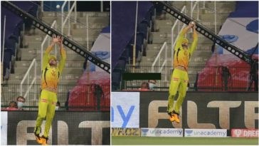IPL 2020: Twitter drools over Faf du Plessis two stunning boundary catches