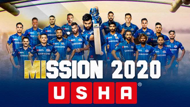 IPL 2020: Usha International to be an official partner of Mumbai Indians for the 7th consecutive year