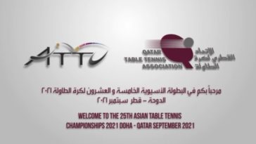 Qatar to host 2021 Asian Table Tennis Championship