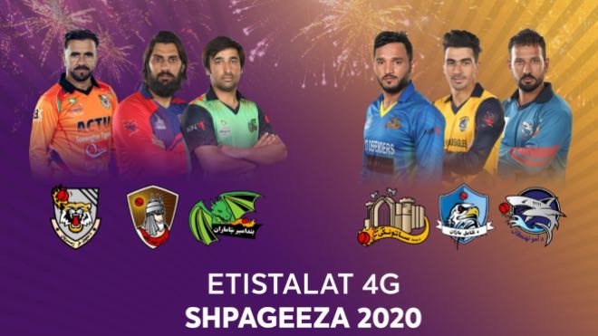 Shpageeza T20 League 2020 points table and standings