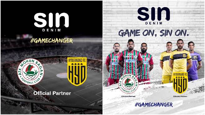 ISL 2020-21: Denim brand SIN signs deal with ATK Mohun Bagan and Hyderabad FC