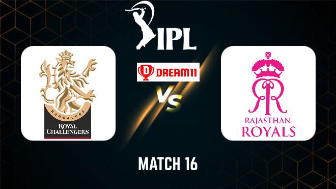 IPL 2021 Match 16 RCB vs RR Dream11 Prediction, Fantasy Cricket Tips, Playing XI and Top Picks