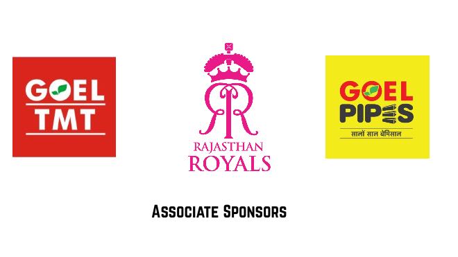 IPL 2021: Rajasthan Royals sign Goel TMT and Goel Pipes as Associate Sponsors
