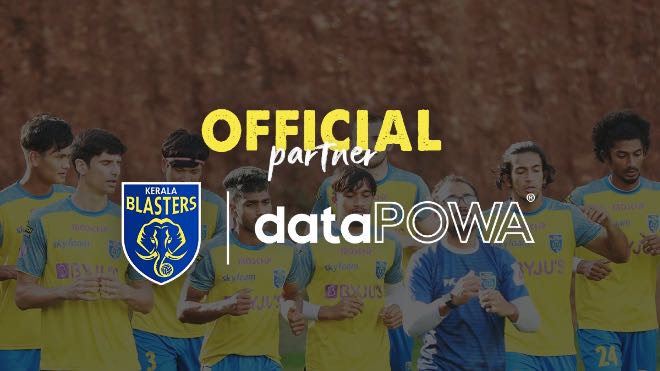 Kerala Blasters FC partners with DataPOWA