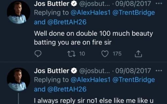 Jos Buttler’s tweets mocking Indians