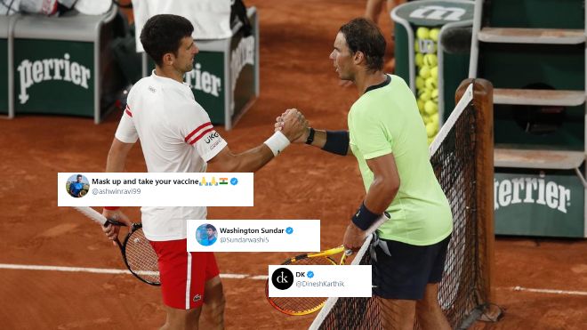 This is not just tennis!: Indian cricketers are astonished after seeing Nadal vs Djokovic