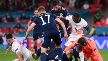 UEFA Euro 2020: Goalless battle at Wembley between England and Scotland