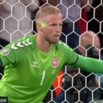 Euro 2020 England could face disciplinary charges from UEFA over laser shone at Kasper Schmeichel face