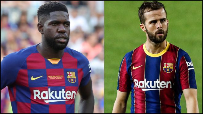 FC Barcelona looking to part ways with Miralem Pjanic and Samuel Umtiti