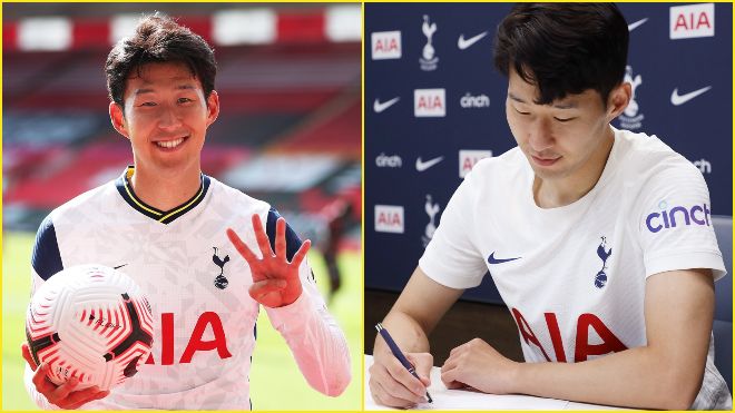 Heung-Min Son signs a new contract with Tottenham Hotspur
