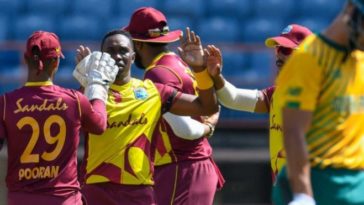 WI vs SA, 4th T20I Pollard’s smashing knock and Bravo’s fabulous bowling helped West Indies to come back in the series