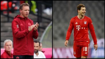 Julian Nagelsmann is confident Leon Goretzka will stay at Bayern Munich