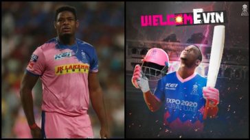 IPL 2021: Rajasthan Royals rope in Oshane Thomas and Evin Lewis as replacements for Jos Buttler and Ben Stokes