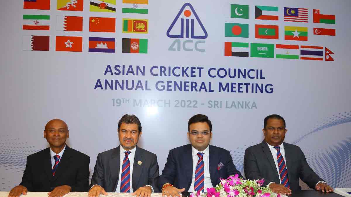 BCCI secretary Jay Shah’s term as Asian Cricket Council president extended by one year