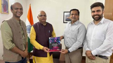 FEAI meets Parliamentary Standing Committee for Education, Women, Children, Youth and Sports Chairman Vinay Sahasrabuddhe; submits its knowledge paper