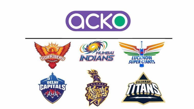 IPL 2022: ACKO Insurance signs partnership with KKR, LSG and GT; extends with DC, MI and SRH
