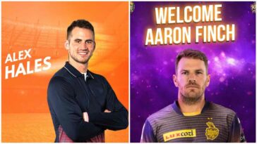 IPL 2022: Kolkata Knight Riders sign Aaron Finch as a replacement for Alex Hales