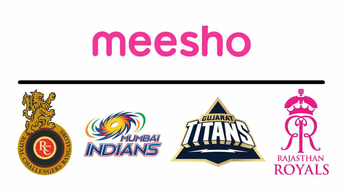 IPL 2022: Meesho partners with Gujarat Giants, Mumbai Indians, Rajasthan Royals and Royal Challengers Bangalore