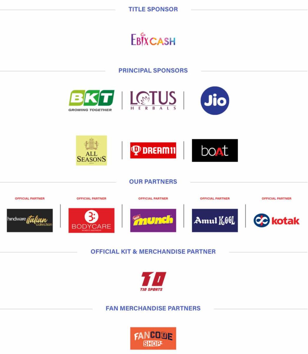 IPL 2022 Punjab Kings Sponsors