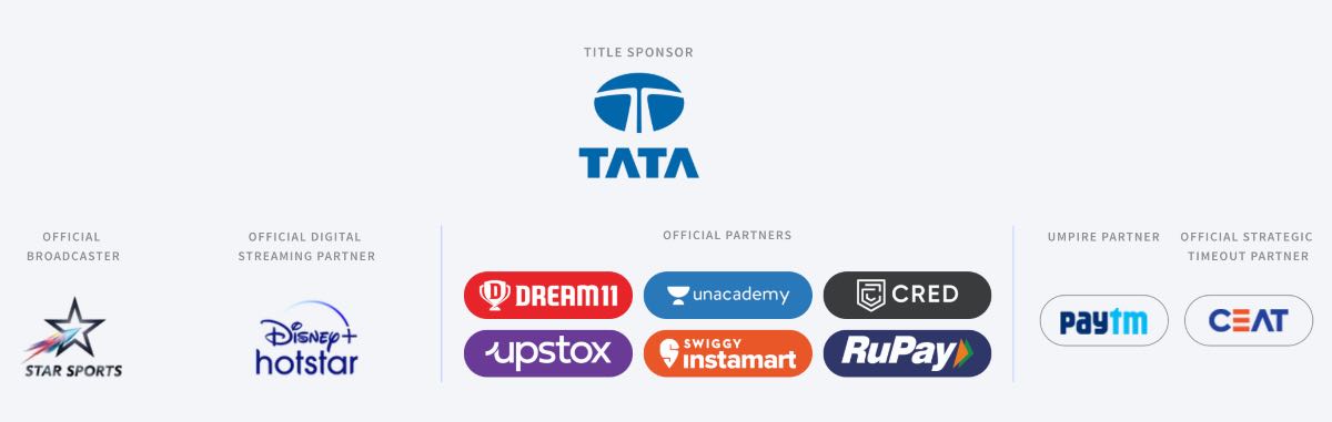 IPL 2022 Sponsors