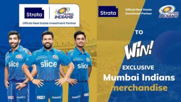 IPL 2022: Strata signs up as Official Real Estate Investement Partner for Mumbai Indians