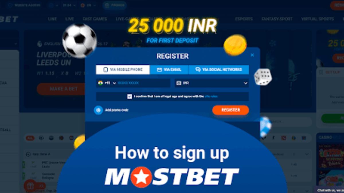 How to sign up for MostBet?